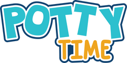 Potty Time - Digital Cut File - SVG - INSTANT DOWNLOAD