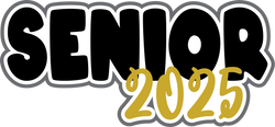 Senior 2025 - Digital Cut File - SVG - INSTANT DOWNLOAD