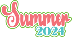 Summer 2024 - Digital Cut File - SVG - INSTANT DOWNLOAD