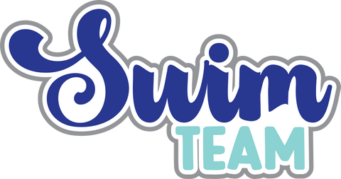 Swim Team - Digital Cut File - SVG - INSTANT DOWNLOAD