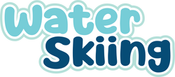 Water Skiing - Digital Cut File - SVG - INSTANT DOWNLOAD