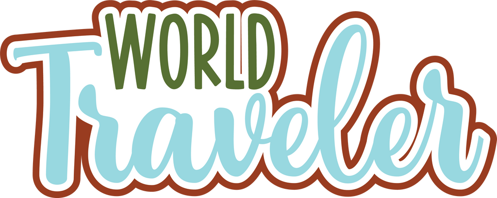 World Traveler - Digital Cut File - SVG - INSTANT DOWNLOAD – Autumn's ...