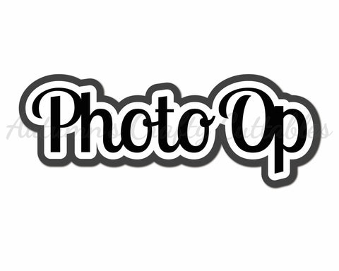 Photo Op  - Digital Cut File - SVG - INSTANT DOWNLOAD