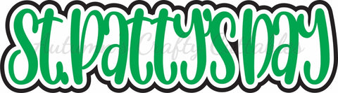 St. Patty's Day - Digital Cut File - SVG - INSTANT DOWNLOAD