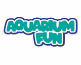 Aquarium Fun - Digital Cut File - SVG - INSTANT DOWNLOAD