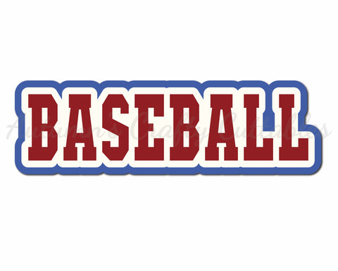 Baseball - Digital Cut File - SVG - INSTANT DOWNLOAD