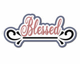 Blessed - Digital Cut File - SVG - INSTANT DOWNLOAD