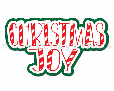 Christmas Joy - Digital Cut File - SVG - INSTANT DOWNLOAD