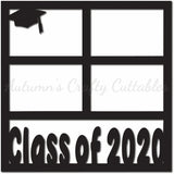 Class of 2020 - Scrapbook Page Overlay - Digital Cut File - SVG - INSTANT DOWNLOAD