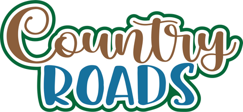 Country Roads - Digital Cut File - SVG - INSTANT DOWNLOAD