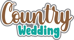 Country Wedding - Digital Cut File - SVG - INSTANT DOWNLOAD