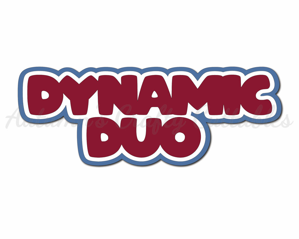 Dynamic Duo - Digital Cut File - SVG - INSTANT DOWNLOAD – Autumn's ...