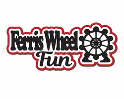 Ferris Wheel Fun - Digital Cut File - SVG - INSTANT DOWNLOAD