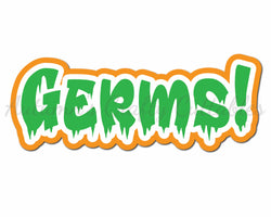 Germs! - Digital Cut File - SVG - INSTANT DOWNLOAD