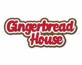 Gingerbread House - Digital Cut File - SVG - INSTANT DOWNLOAD