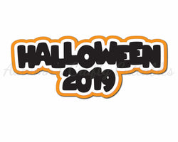 Halloween 2019 - Digital Cut File - SVG - INSTANT DOWNLOAD