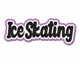 Ice Skating - Digital Cut File - SVG - INSTANT DOWNLOAD