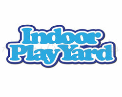 Indoor Play Yard - Digital Cut File - SVG - INSTANT DOWNLOAD