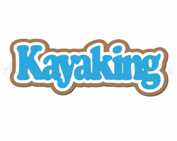 Kayaking - Digital Cut File - SVG - INSTANT DOWNLOAD