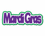 Mardi Gras - Digital Cut File - SVG - INSTANT DOWNLOAD