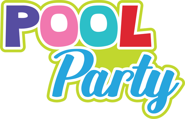 Pool Party - Digital Cut File - SVG - INSTANT DOWNLOAD