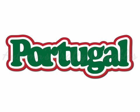 Portugal - Digital Cut File - SVG - INSTANT DOWNLOAD