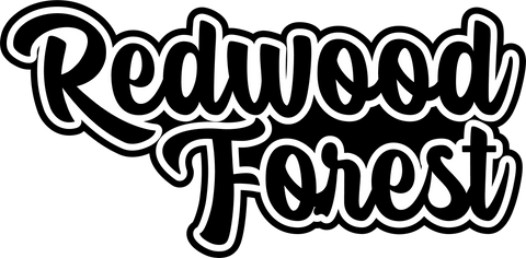 Redwood Forest  - Digital Cut File - SVG - INSTANT DOWNLOAD
