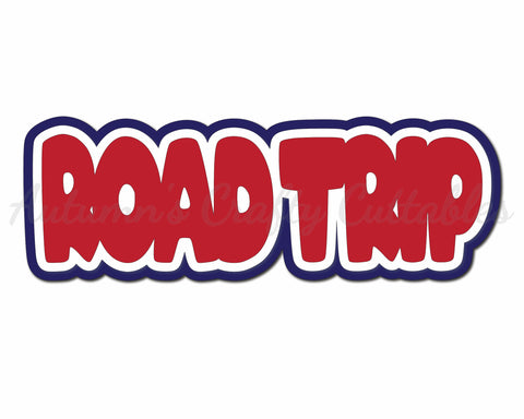 Road Trip - Digital Cut File - SVG - INSTANT DOWNLOAD