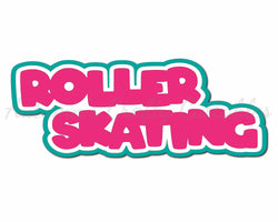 Roller Skating - Digital Cut File - SVG - INSTANT DOWNLOAD