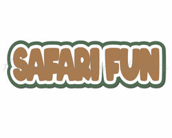 Safari Fun - Digital Cut File - SVG - INSTANT DOWNLOAD