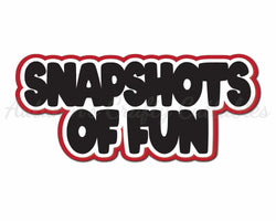 Snapshots of Fun - Digital Cut File - SVG - INSTANT DOWNLOAD