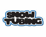 Snow Tubing - Digital Cut File - SVG - INSTANT DOWNLOAD