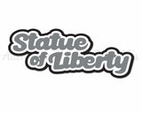 Statue of Liberty - Digital Cut File - SVG - INSTANT DOWNLOAD
