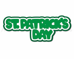 St Patrick's Day - Digital Cut File - SVG - INSTANT DOWNLOAD
