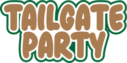 Tailgate Party - Digital Cut File - SVG - INSTANT DOWNLOAD