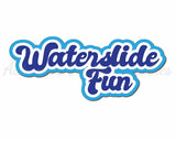 Waterslide Fun - Digital Cut File - SVG - INSTANT DOWNLOAD