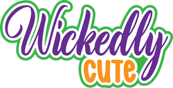 Wickedly Cute - Digital Cut File - SVG - INSTANT DOWNLOAD
