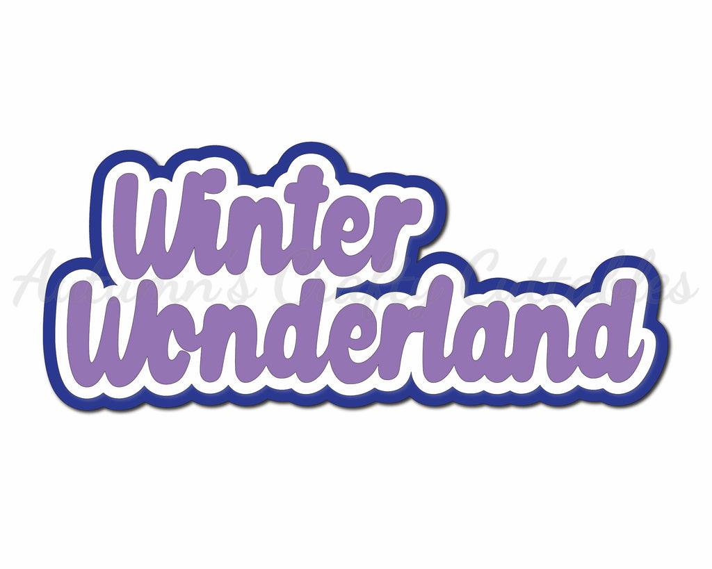 Winter Wonderland - Digital Cut File - SVG - INSTANT DOWNLOAD – Autumn ...