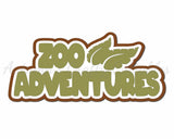 Zoo Adventures - Digital Cut File - SVG - INSTANT DOWNLOAD